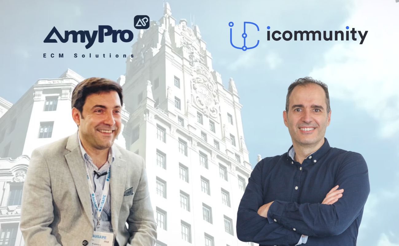 Acuerdo colaboración iCommunity y AmyPro