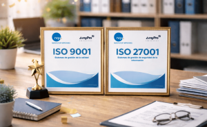 ISO 9001 y 27001 en AmyPro